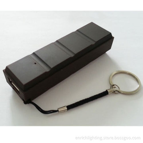 Mini Portable Chocolate Power Bank for Promotion, 1,500-2,000mAh